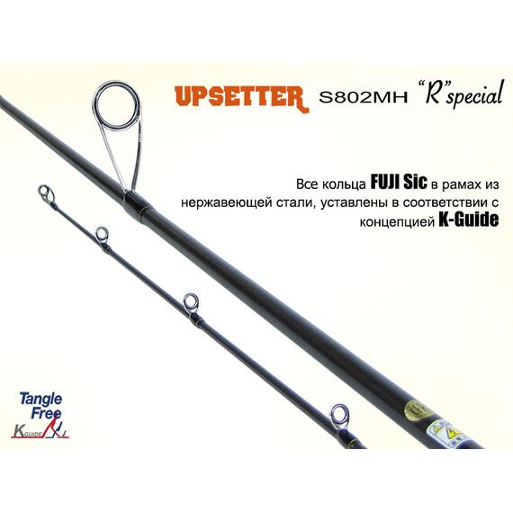 Спиннинговое удилище Tict Upsetter S802MH-Sis R-Special, фото , изображение 5