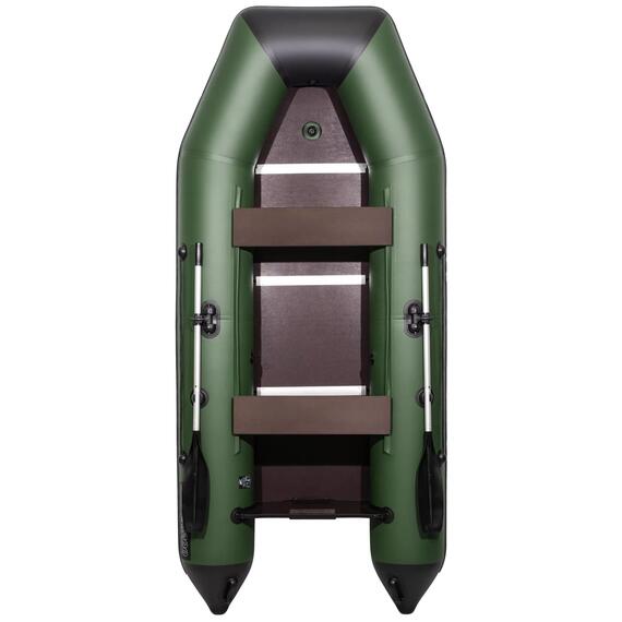 Надувная лодка Аква 3200 СК зеленый/черный, фото 