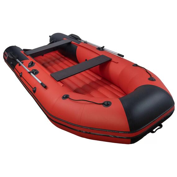 Надувная лодка Таймень NX 3800 НДНД красный/черный, фото , изображение 3