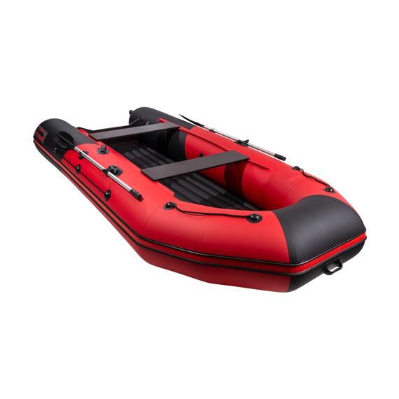 Надувная лодка Таймень NX 4000 НДНД красный/черный, фото , изображение 3