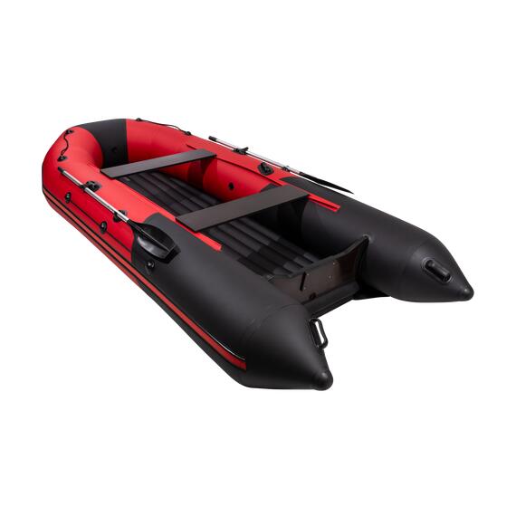 Надувная лодка Таймень NX 4000 НДНД красный/черный, фото , изображение 4