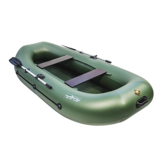Надувная лодка Таймень LX 290 зеленый, фото , изображение 3