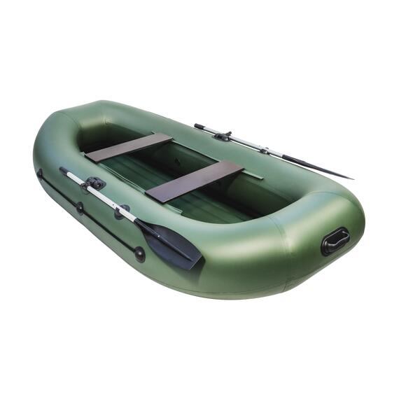 Надувная лодка Таймень LX 290 НД зеленый, фото , изображение 4