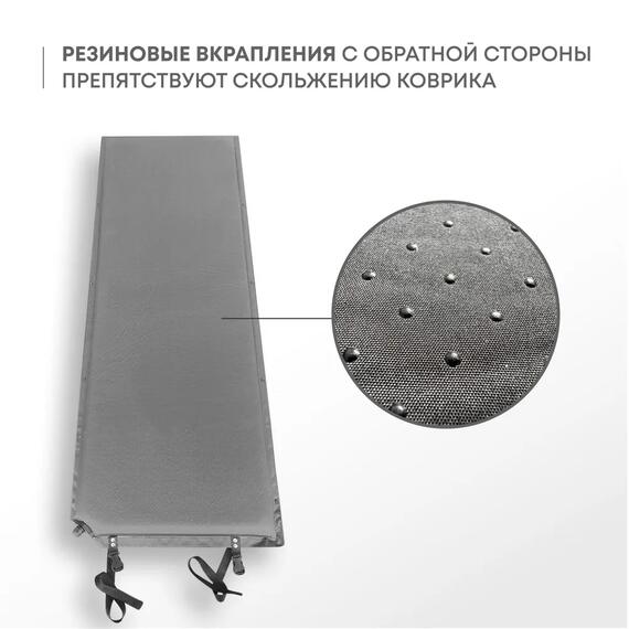 Коврик туристический RSP Velour 50, серый, фото , изображение 4