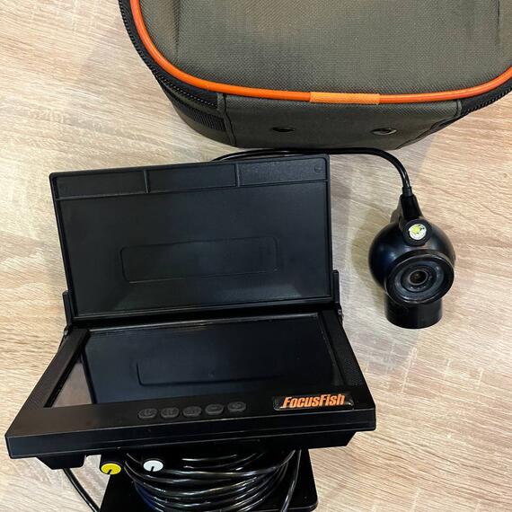 Подводная камера FocusFish 7" DVR 15м 7ч Li-on аккумулятор внешний (фокус фиш), фото , изображение 4