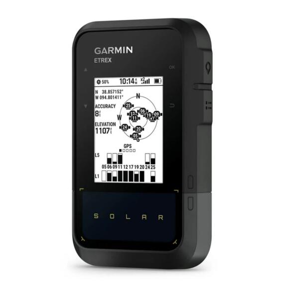 GPS-навигатор Garmin eTrex Solar с зарядкой от солнечной батареи, фото , изображение 3