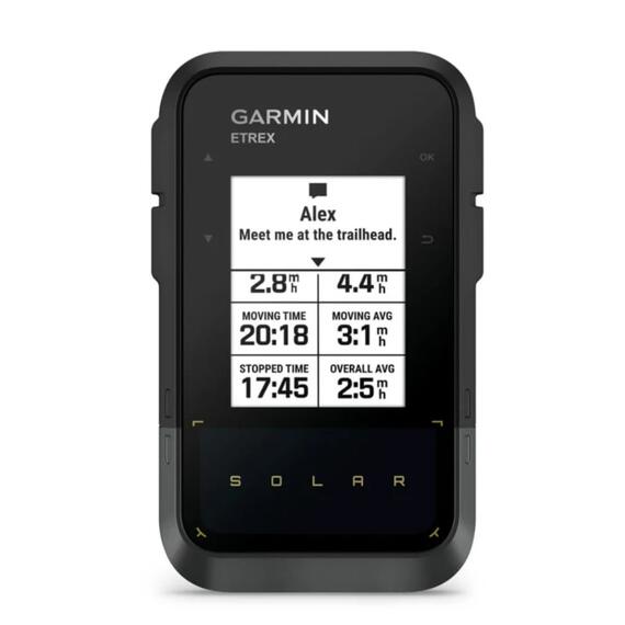 GPS-навигатор Garmin eTrex Solar с зарядкой от солнечной батареи, фото , изображение 6