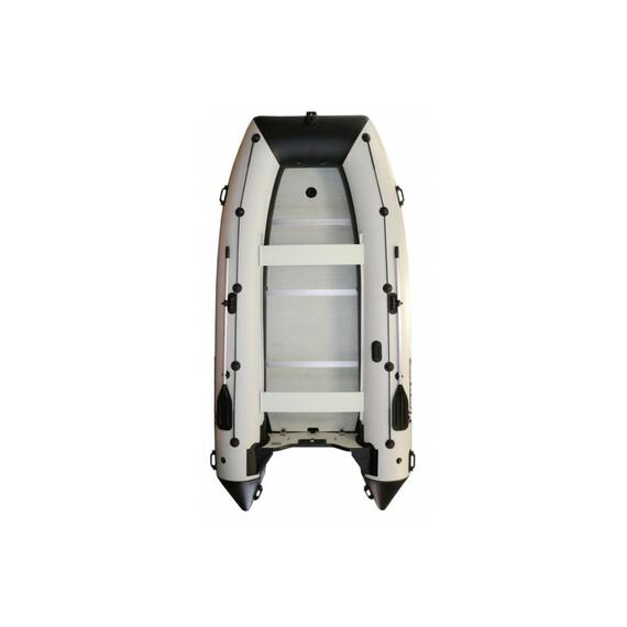 Надувная лодка Polar Bird 380E Eagle Орлан серый белый, Расцветка: черный/белый, фото 
