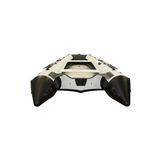 Надувная лодка Polar Bird 380E Eagle Орлан серый белый, Расцветка: черный/белый, фото , изображение 2