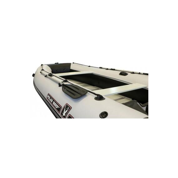 Надувная лодка Polar Bird 380E Eagle Орлан серый белый, Расцветка: черный/белый, фото , изображение 4