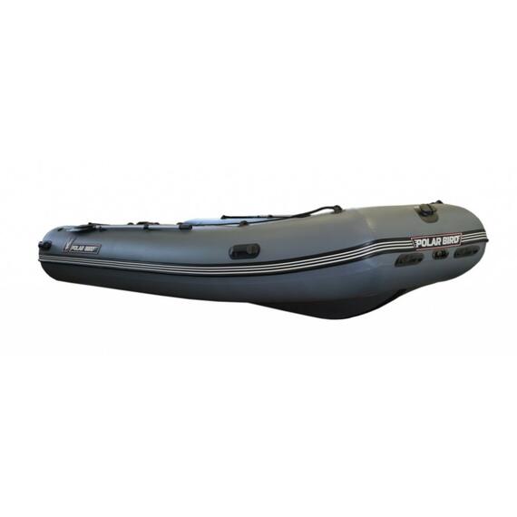 Лодка Polar Bird 420E NEW Eagle (Орлан) серый белый, Расцветка: серый/белый, фото 
