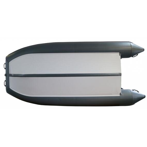 Надувная лодка Polar Bird 380E Eagle Орлан серый белый, Расцветка: серый/белый, фото , изображение 6