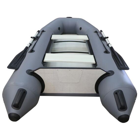 Лодка Polar Bird 260 ТМ Киль (Слань Стеклокомпозит) серый, Цвет: серый, фото , изображение 4