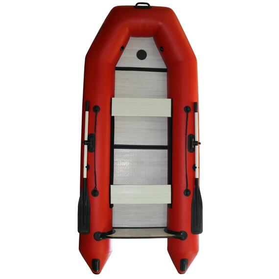 Лодка Polar Bird 280 ТМ Киль (Слань Стеклокомпозит) красный, Цвет: красный, фото 