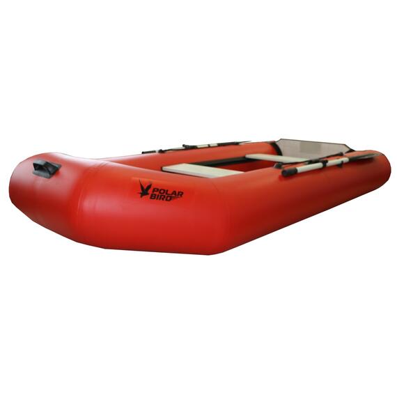 Лодка Polar Bird 280 ТМ Киль (Слань Стеклокомпозит) красный, Цвет: красный, фото , изображение 5