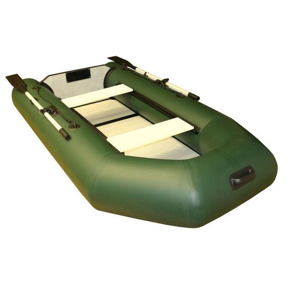 Лодка Polar Bird 280 ТМ Киль (Слань Стеклокомпозит) зеленый, Цвет: зеленый, фото , изображение 3