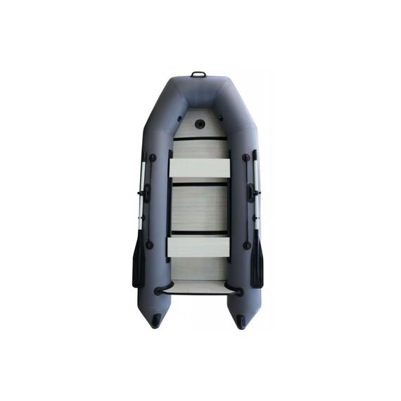 Лодка Polar Bird 280 ТМ Киль (Слань Стеклокомпозит) серый, Цвет: серый, фото 