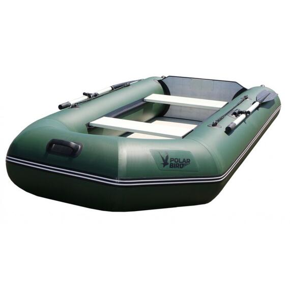 Лодка Polar Bird 300 ТМ Киль (Слань Стеклокомпозит) зеленый, Цвет: зеленый, фото , изображение 3