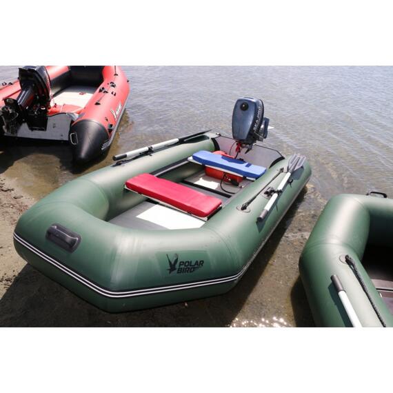 Лодка Polar Bird 300 ТМ Киль (Слань Стеклокомпозит) зеленый, Цвет: зеленый, фото , изображение 4