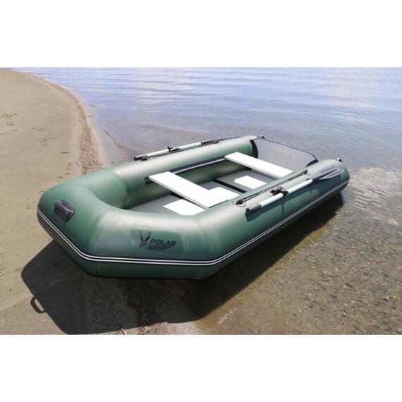 Лодка Polar Bird 300 ТМ Киль (Слань Стеклокомпозит) зеленый, Цвет: зеленый, фото , изображение 5