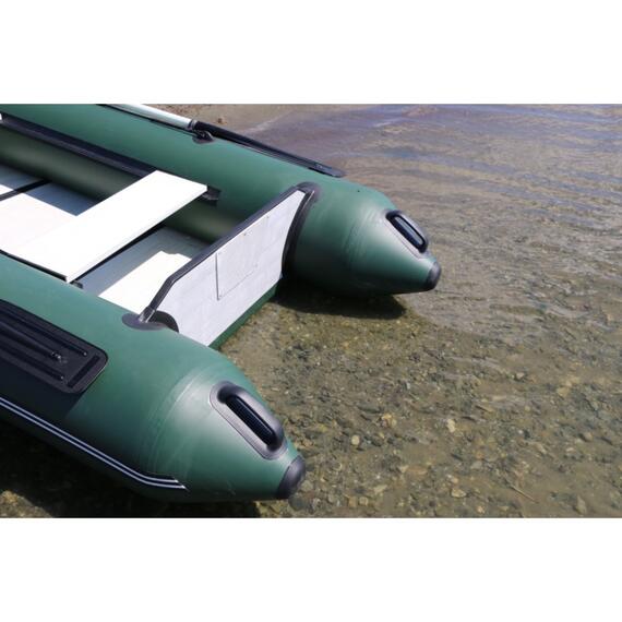 Лодка Polar Bird 300 ТМ Киль (Слань Стеклокомпозит) зеленый, Цвет: зеленый, фото , изображение 7