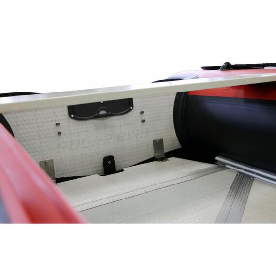 Надувная лодка Polar Bird 340M Merlin Кречет НДНД черный красный, Цвет: черный/красный, фото , изображение 3