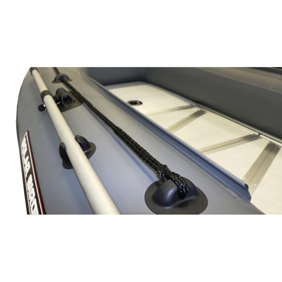 Надувная лодка Polar Bird 385M NEW Merlin Кречет (стеклокомпозит) серый, Расцветка: серый, фото , изображение 3