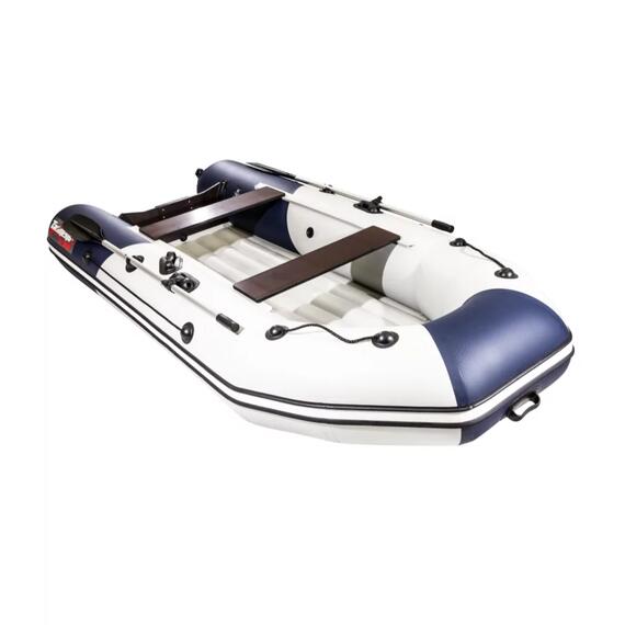 Надувная лодка Таймень NX 2900 НДНД светло-серый/синий, фото , изображение 3