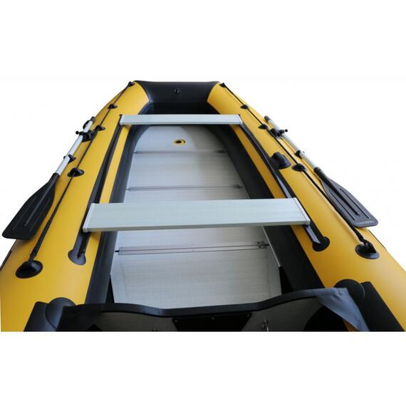 Лодка Polar Bird 400E NEW Eagle (Орлан) черный желтый, Расцветка: черный/желтый, фото , изображение 4