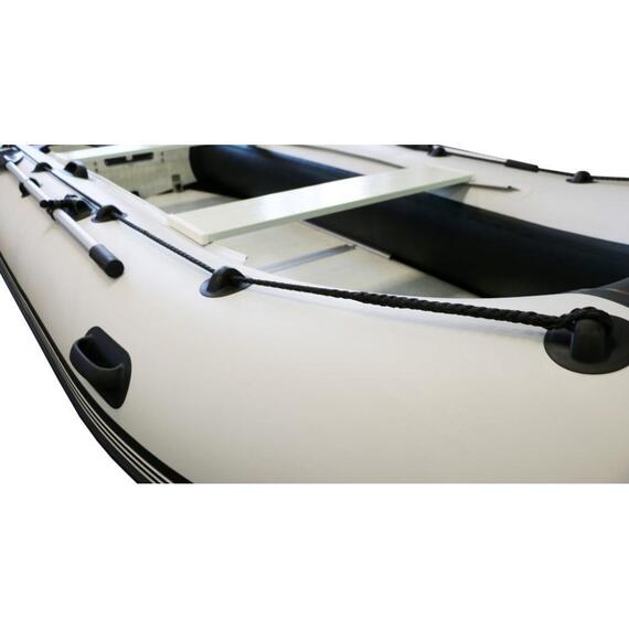 Лодка Polar Bird 400E NEW Eagle (Орлан) черный белый, Расцветка: белый/черный, фото , изображение 5