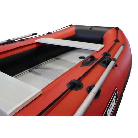 Лодка Polar Bird 400E NEW Eagle (Орлан) черный красный, Расцветка: черный/красный, фото , изображение 2