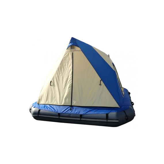 Надувной плот-палатка Polar bird Raft 260+слани стеклокомпозит, фото , изображение 5