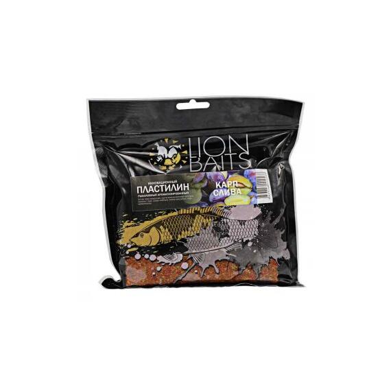 Lion Baits Пластилин инновационный ароматизированный "Карп слива" 700гр, фото 