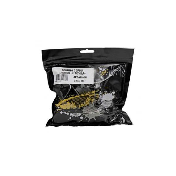 LION BAITS Бойлы 20мм "Аквалион" 400гр (тунец), Цвет: красный, Диаметр (мм): 20, фото 