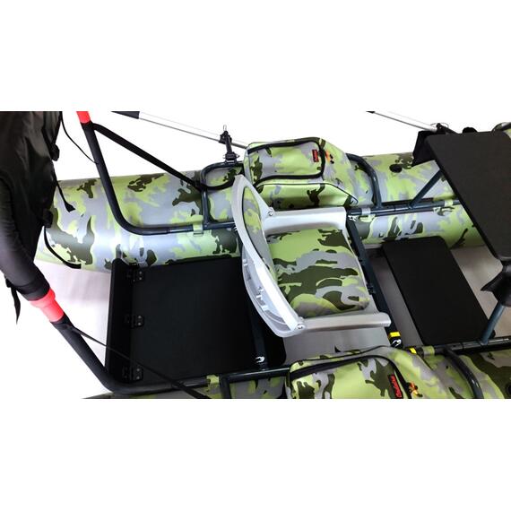 Катамаран двухместный Ондатра S 390 камуфляж, фото , изображение 4