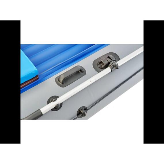 Надувная лодка Roger ТРОФЕЙ 2900 НДНД серый синий, фото , изображение 6