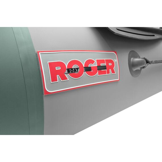 Надувная лодка Roger ТРОФЕЙ 2900 НДНД серый зеленый, фото , изображение 5