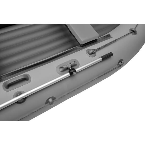 Надувная лодка Roger ТРОФЕЙ 3500 НДНД Серый с чёрным, фото , изображение 3