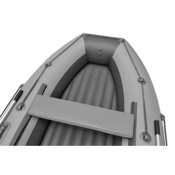 Надувная лодка Roger ТРОФЕЙ 3500 НДНД Серый с чёрным, фото , изображение 4