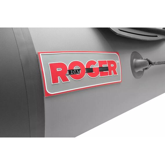 Надувная лодка Roger ТРОФЕЙ 3500 НДНД Серый с чёрным, фото , изображение 5