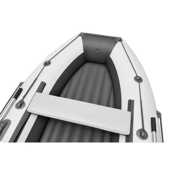Надувная лодка Roger ТРОФЕЙ 3500 НДНД Серый с белым, фото , изображение 4