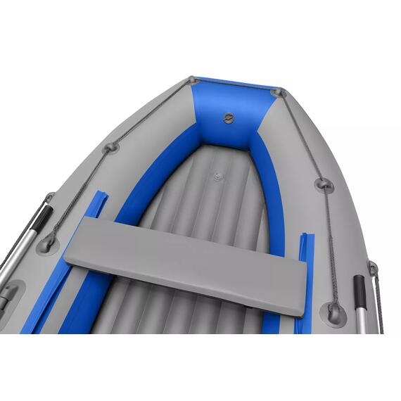 Надувная лодка Roger ТРОФЕЙ 3500 НДНД Серый с синим, фото , изображение 4