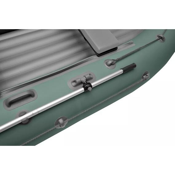 Надувная лодка Roger ТРОФЕЙ 3500 НДНД зеленый с серым, фото , изображение 2