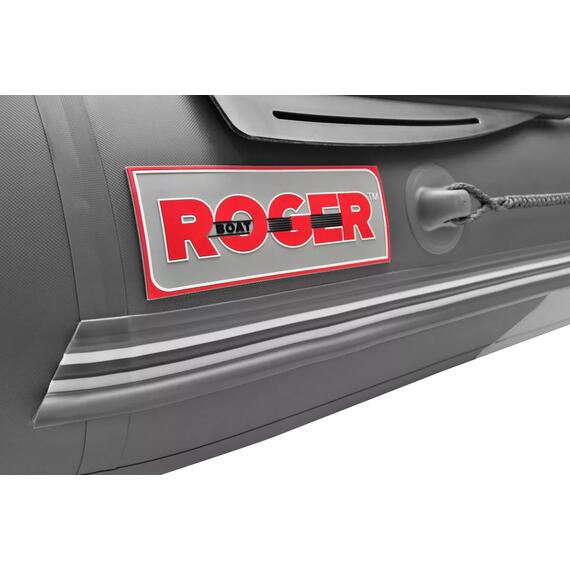 Надувная лодка Roger ЗЕФИР 3500 НДНД серый с темно серым, фото , изображение 2