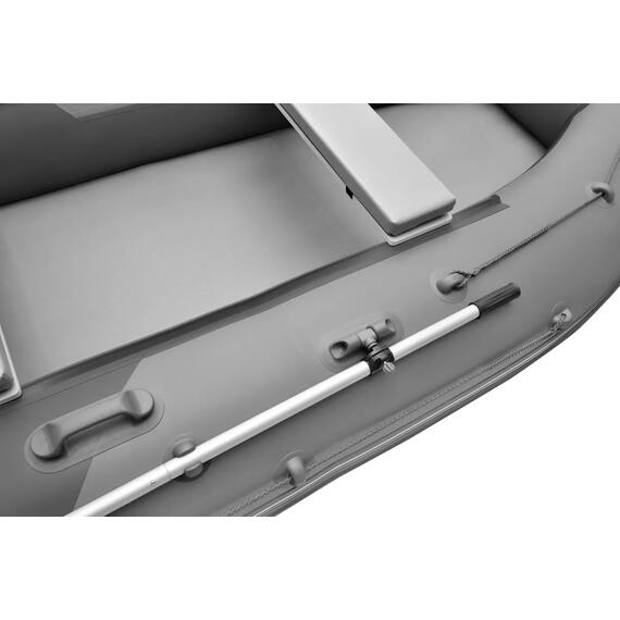 Надувная лодка Roger ЗЕФИР 3500 НДНД серый с темно серым, фото , изображение 4