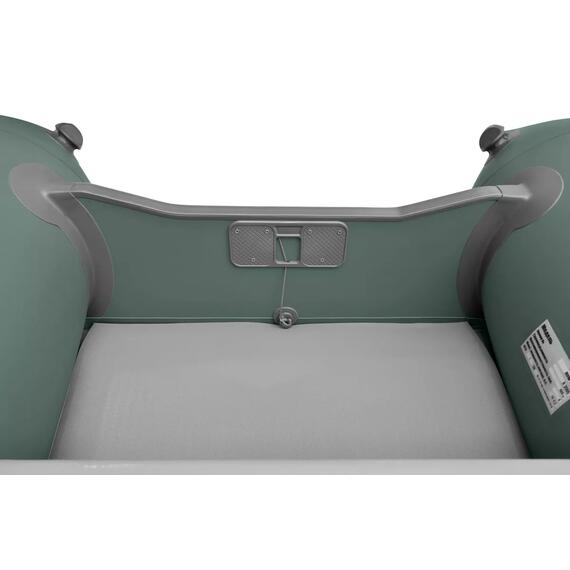 Надувная лодка Roger ЗЕФИР 3500 НДНД серый с зеленым, фото , изображение 3