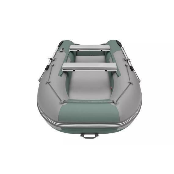 Надувная лодка Roger ЗЕФИР 3500 НДНД серый с зеленым, фото , изображение 7