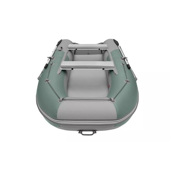 Надувная лодка Roger ЗЕФИР 3500 НДНД зеленый с серым, фото 