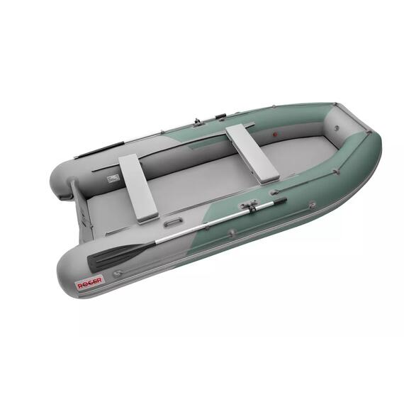 Надувная лодка Roger СФЕРА 3500 зеленый серый, фото 