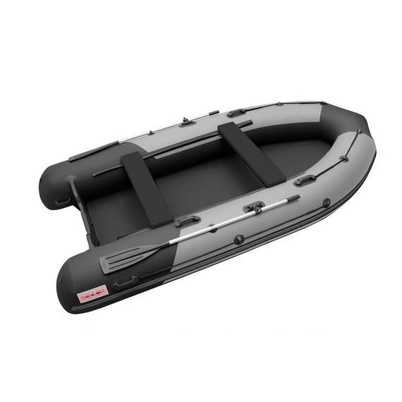 Надувная лодка Roger СФЕРА 3800 серый черный, фото 